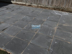 Charcoal Slabbed Patio in Banbury