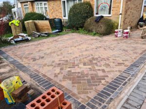 Driveway and Patio Project in West Haddon