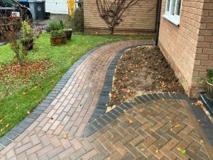 Footpath Extension to an Existing Driveway in Tackley