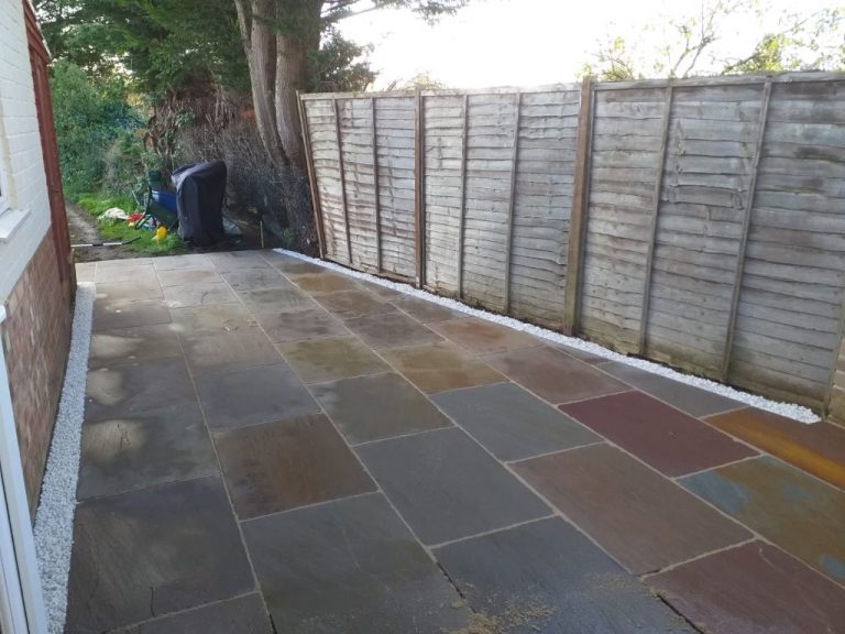 Indian Sandstone Patio in Banbury