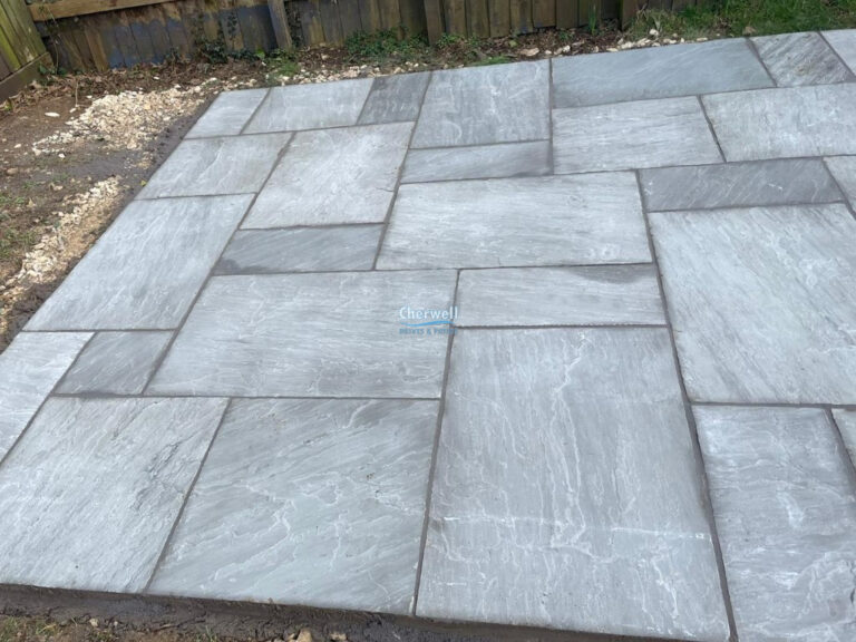 Indian Sandstone Patio in Bloxham