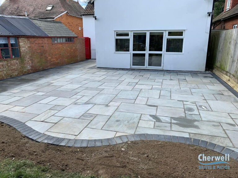 Indian Sandstone Patio in Twyford