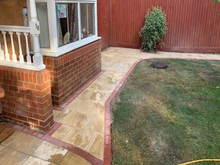 Indian Sandstone Sidepath in Banbury