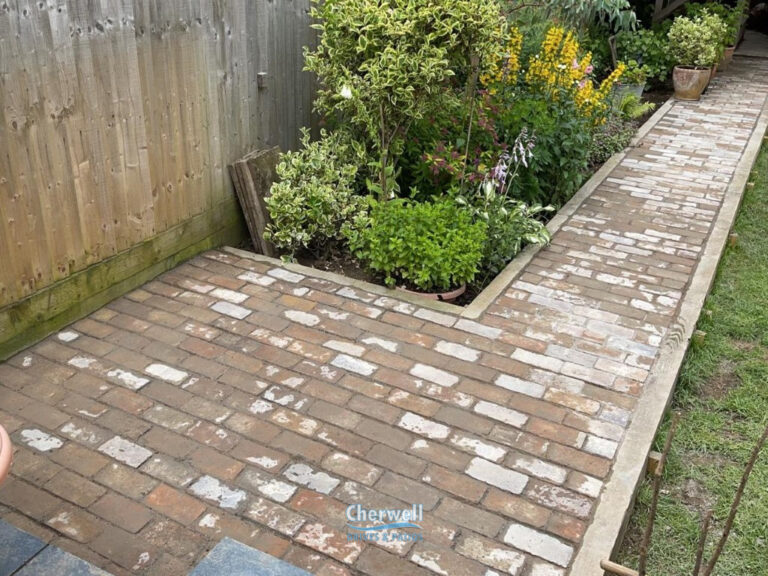 New Brick Footpath in King's Sutton