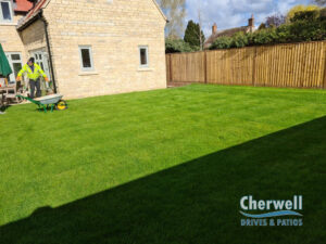 Riven Slabbed Patio in Wallingford