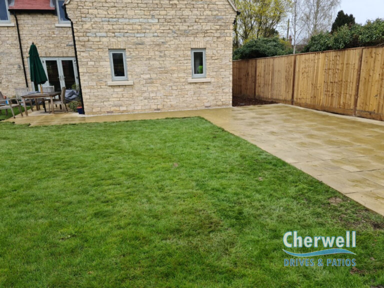 Riven Slabbed Patio in Wallingford