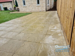 Riven Slabbed Patio in Wallingford