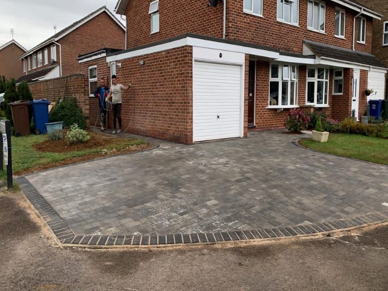 Silver Haze Block Paving Driveway in Banbury