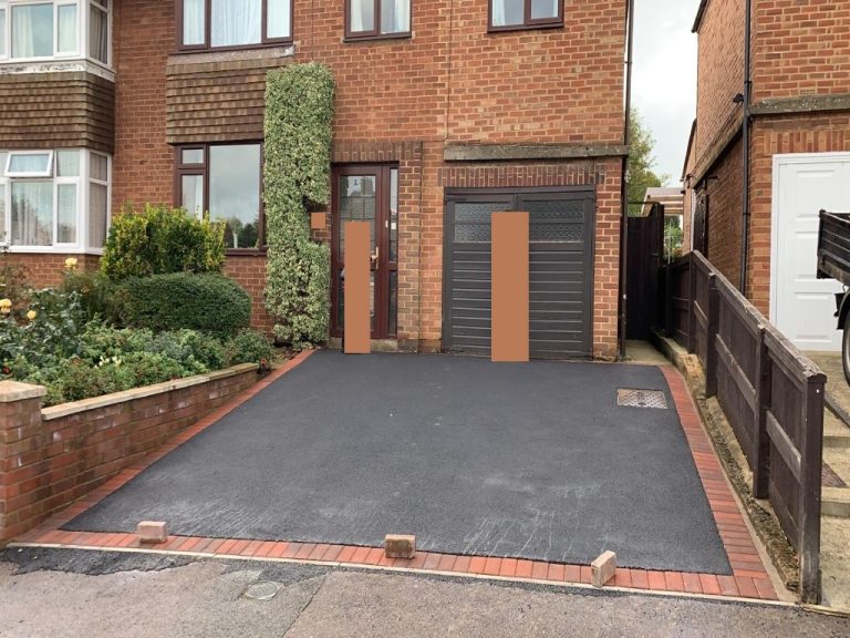 Tarmac Driveway with Brindle Border in Banbury